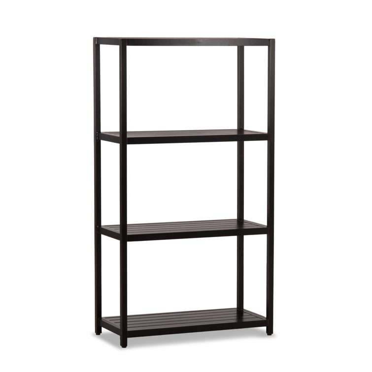 InspiredVisions Parsons Outdoor Shelving Unit Hand Painted Aluminum